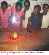 Tokyo Lights Africa 2009にて寄付した80個の太陽光ランプが、HIVに感染した孤児を専門に預かるケニアのニュンバーニ孤児院に到着しました
